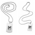 K-pop SuperM Logo Name Stainless Steel Necklace K-pop BAEKHYUN KAI TAEMIN TAEYONG MARK LUCAS TEN Pendant Necklace Fan Collection. 