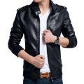 Black Leather Jacket For Men - Stay Stylish And Edgy With A Black Leather Jacket- Premium Quality With Fine Stitching For Elegant Look. 