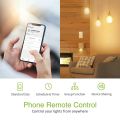 Touch Switch - Smart Switch - Glass Touch Panel - Compatiable with iOS / Android -Compatible with Alexa / Google Assistant - No Hub Required - Black / 1 gang. 