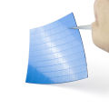100 Pcs Blue Conductive Silicone Gelid Thermal Pad 100*100*0.5mm 100*100*1mm Heatsink Cooling Thermopad Thermal Pads for CPU GPU. 