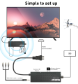 Haohsat DVB-T2PRO TV Stick 4K HD H.265 10Bit Digital TV Tuner DVB T2 HEVC HD Decoder DVB-T2 Terrestrial TV Receiver  A R337  TELIVISION. 