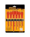 Ingco 6 Pcs Insulated Screwdriver Set. 