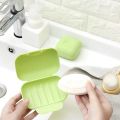 Portable Travel Soap Box, Travel Sealed Waterproof Soap Holder with Cover and Lock, Portable Dishes Soap Container Travel Home bathroom accessories. 
