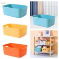 Vanity Storage Bin Cosmetic Organizer for Pantry Organization Closet Office. 