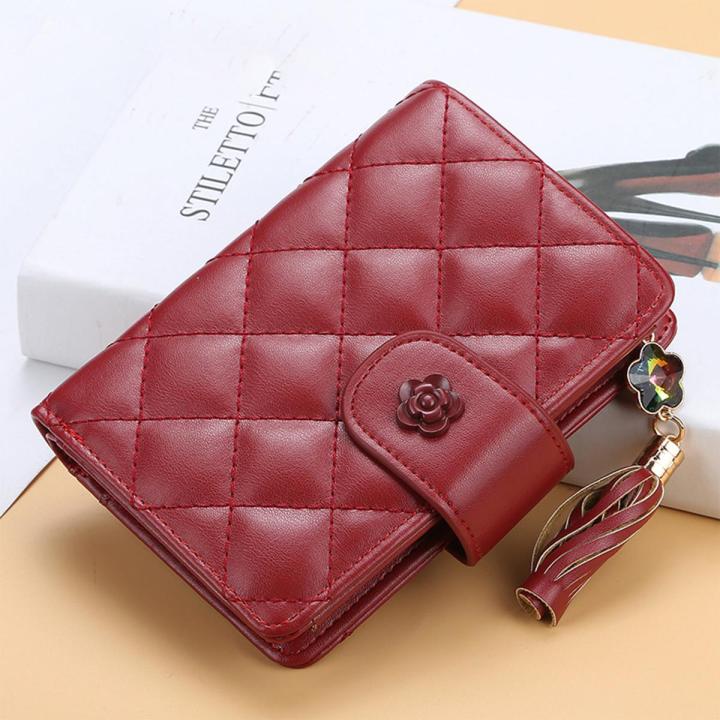 baellerry wallet women multifunctional zipper tassel wallet fashion wild card bag Korean version coin purse women