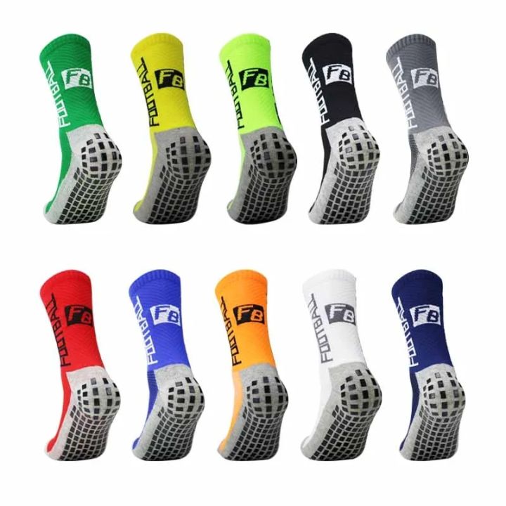 Anti Slip Football Socks Non Slip Sports Socks Anti Blister Grip Socks for Men Women Popular