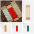 Portable Painting Drawing Paper Gilded Rice Paper Scroll Self-made Gifts Chinese Style Mini Batik Trumpet Scroll Blank Hanging Scroll Handcrafts Calligraphy Mounting Scroll Office Home Decoration. 