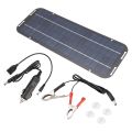 12V 60W Solar Panels Charger Car Motorcycle Kick Scooter Portable Solar Panel Car Charger Battery Efficient Maintenance. 