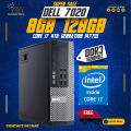 Core i7 4th Gen 4770 Uptp 3.9Ghz 8Threads Dell Optiplex 7020 Desktop Computer With 8GB\12GB\16GB Ram , 128GB M.2 SSD. 