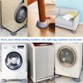 Pack of 4 Washing Machine Foot Pads, Washing Machine Vibration Damper Washing Machine Feet Rubber Anti Vibration Washing Machine Feet for Washing Machine & Dryer. 