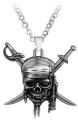 Captain Jack Sparrow Pirates Of The Caribbean Antique Necklace. 