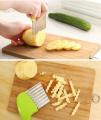 Stainless Steel Vegetable Carrot Wavy Cutter Slicer Potato Chips Corrugated Knife Kitchen wrinkled french fries. 