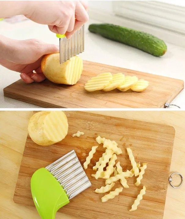 Stainless%20Steel%20Vegetable%20Carrot%20Wavy%20Cutter%20Slicer%20Potato%20Chips%20Corrugated%20Knife%20Kitchen%20wrinkled%20french%20fries%20-%20Image%205