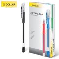Dollar Jetflow 0.7mm (10 Pens Pack) Hybrid Ball point Pen - Ballpoint Pens - Dollar pen - Dollar Ball Pens. 