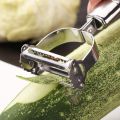 Stainless Steel Julienne Peeler Vegetable Peeler Double Planning Grater Kitchen Accessories Cooking Tools. 