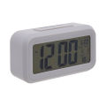 Grey LCD Digital Clock - Premier Home. 