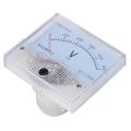 AC Pointer Voltmeter 0-500V Scale Range Voltage Test Meter Detector Panel Meters. 