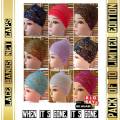 Pack of 10 LADIES LACE BANDS NET - BONNET - BONE - CAP HIJAB UNDER SCARF Arab Cap Fashion. 