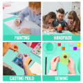 Silicone Craft Mat with Cup for Painting, Art, Handmade, Crafts, Sewing and Scrapbooking. 