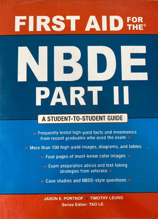 First Aid for the NBDE Part 1 3rd Edition