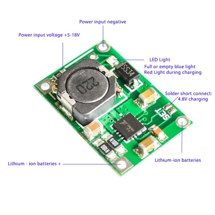 TP5100 2A Li Ion Battery Charger Module