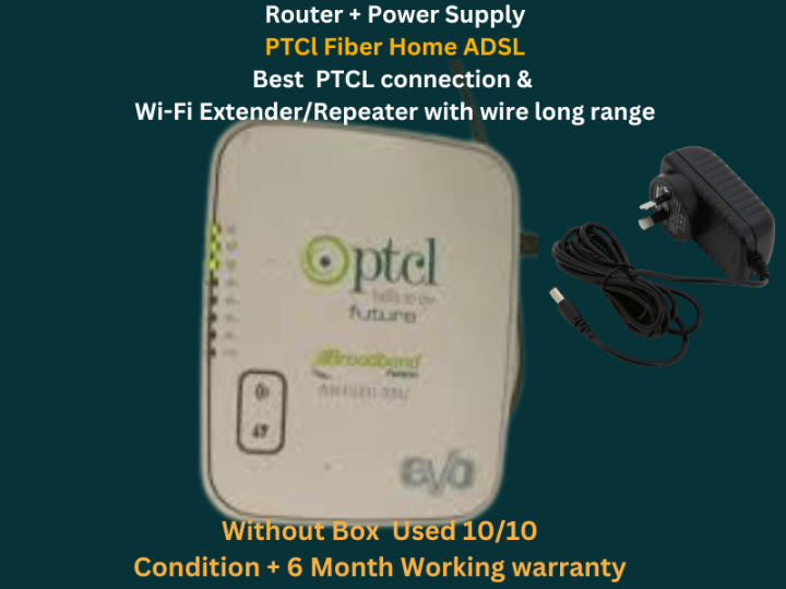 Used%20PTCL%20Fiber%20Home%20ADSL%20Router/Modem%20With%206%20Month%20Warranty%20-%20Image%202
