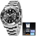New Original Lige Design 2023 Automatic Hand wind Watch Stainless steel. 