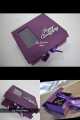 silk box/gift box/window box with silk lining/birthday box with silk/silk box with name/customize name box/size-8x7x3 inches. 
