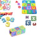 Kid learning Educational Alphabetical  Numerical Fomic Puzzle Toy. 