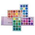 60 Colors Pearlescent Matte Eyeshadow, Eye Cosmetics, Makeup Palette, 4Folding Palette. 