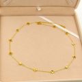 Collars Choker Necklaces For Women Flower Star Shape 45cm+5cm Gold Silver Color Extender Babygirl Necklaces Collier Best Friend. 