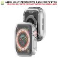 49MM Transparent Case For Smart Watch - Back & Full Covered Jelly - High Quality Silicone Case  - Full Jelly Soft Silicone 360 Screen Protective Full Case For Ultra Smart Watch. 