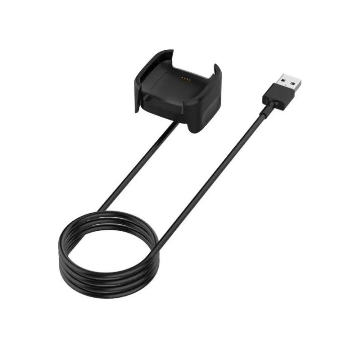 USB Charging Dock Charger For FITBIT Versa and Versa Lite Fitness Activity Tracker (Not For Versa 2)