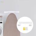 Ironing Board Hanger Wall Rack Space Saving with Screws Easy Installation Compact Ironing Board Hook. 