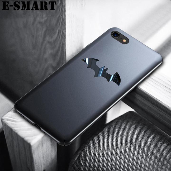 Phone case iPhone 7 Plus Batman Back Cover Full protector Metal Bat design Back cover For iPhone7 Plus case cover