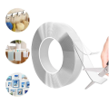 Nano Tape - Multipurpose Nano Double Sided Tape - Washable Traceless Clear Adhesive Tape,Multipurpose Removable Adhesive Silicone Transparent for Paste Photos Fix Carpet Mats etc (16.5ft/5m). 