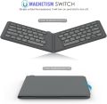 Foldable Keyboard Bluetooth , Ultra-Slim Portable Wireless Keyboard Rechargable. 