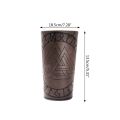 Unique Gauntlet Wristband PU Leather Medieval Vambrace Arm Guards Archery Bracer. 