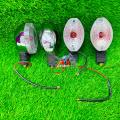 White Indicator For 125 Set of Four Indicator Crystal For 125 Motorcycle 125 Golden edition Indicator. 