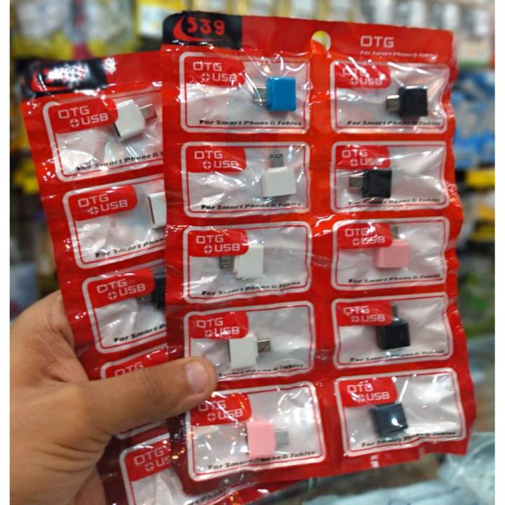 10 Piece OTG Connector for Connects your smartphone with a USB, Keyboard , mouse , Data USB etc
