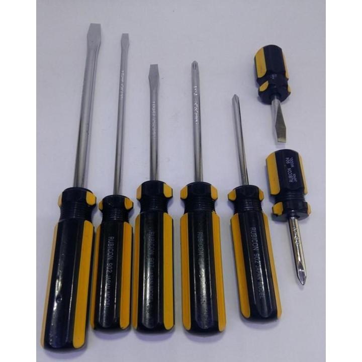 Rubicon 7 Pcs Screwdriver Set !!