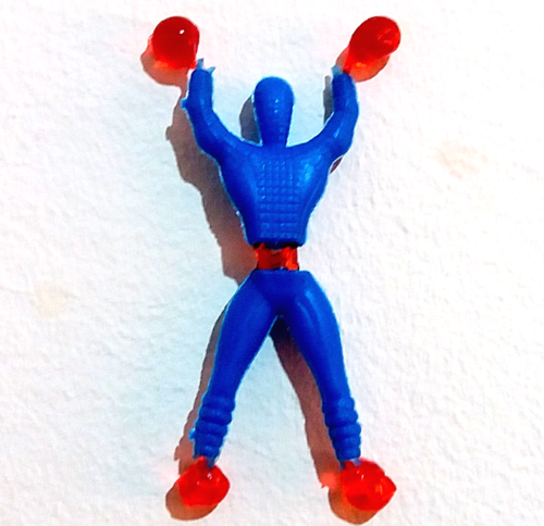 Sticky Elastic Spider-Man Wall Climber Toy – 1 Pc Stretchy Superhero Figure for Kids – Fun Climbing Action Toy for Boys