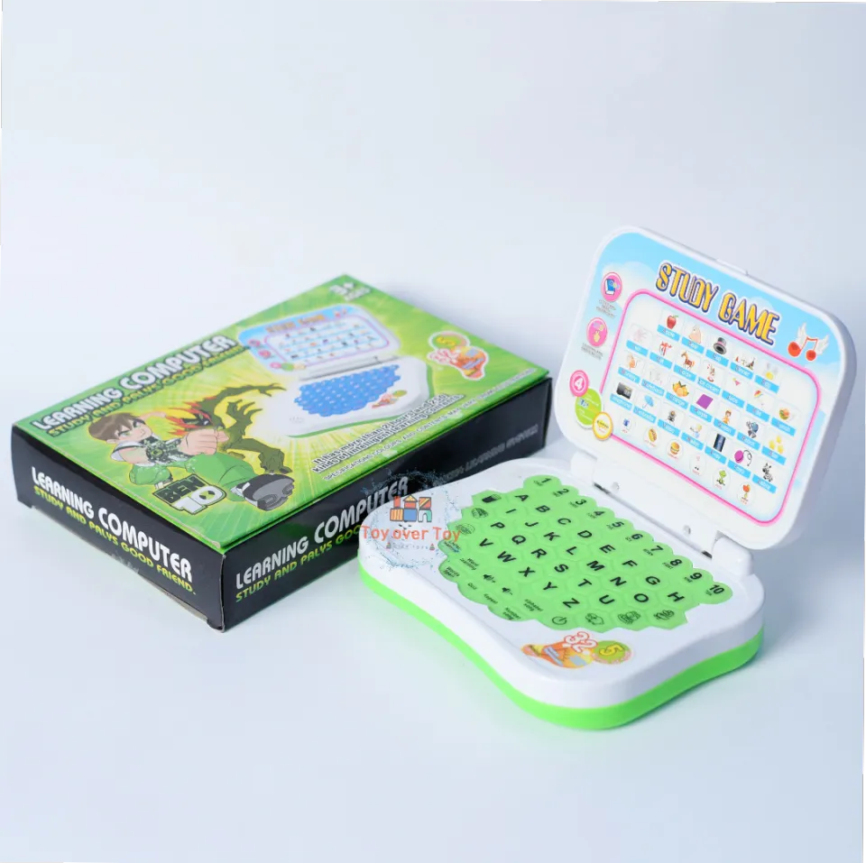 Kids Mini Laptop English Learner Study Game Computer Notebook Toy