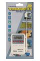 -50°C to 300°C Wide Measurement Range, Stainless Steel Probe, C° / F° Selectable, Data Hold, Maximum / Minimum Temprature For Food . Kitchen , Thermometer. 