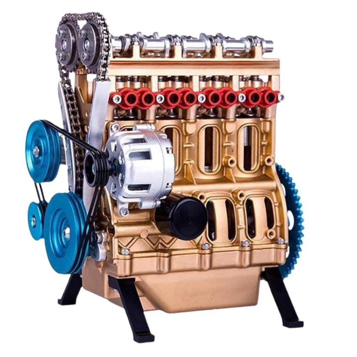 Modeow Mini Engine Toy Home Decoration 4/8 Cylinder DIY Car Engine Model