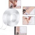 Double Sided Adhesive Washable & Reusable Adhesive Nano Tape. 