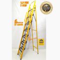 Iron Ladder 3 , 4 , 5 , 6 , 7 step folding ladder , heavy duty foldable ladder , handle attach , home use ladder. 