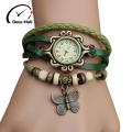 Oona Mall Bangle Watches Retro Butterfly Beads Pendant Chain. 