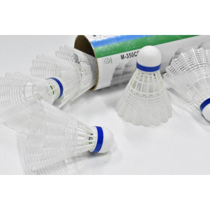 Pack of 6- Badminton Shuttlecocks - Plastic