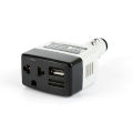 Car Power Inverter Converter DC 12/24V To AC 220V Car USB Charger Cigarette Lighter Outlet For All Mobile Phone Inverter. 